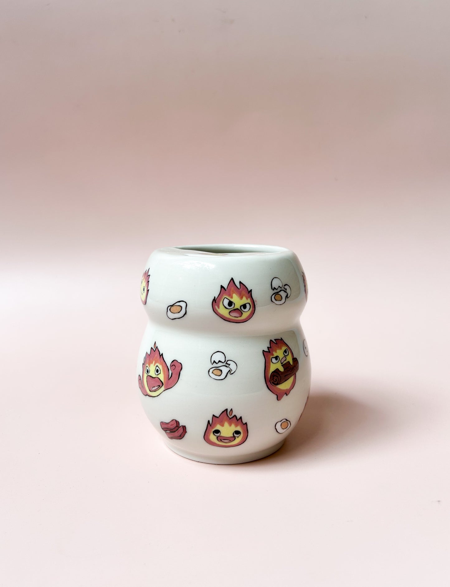 Calcifer Breakfast Sippy Cup #1 🍳