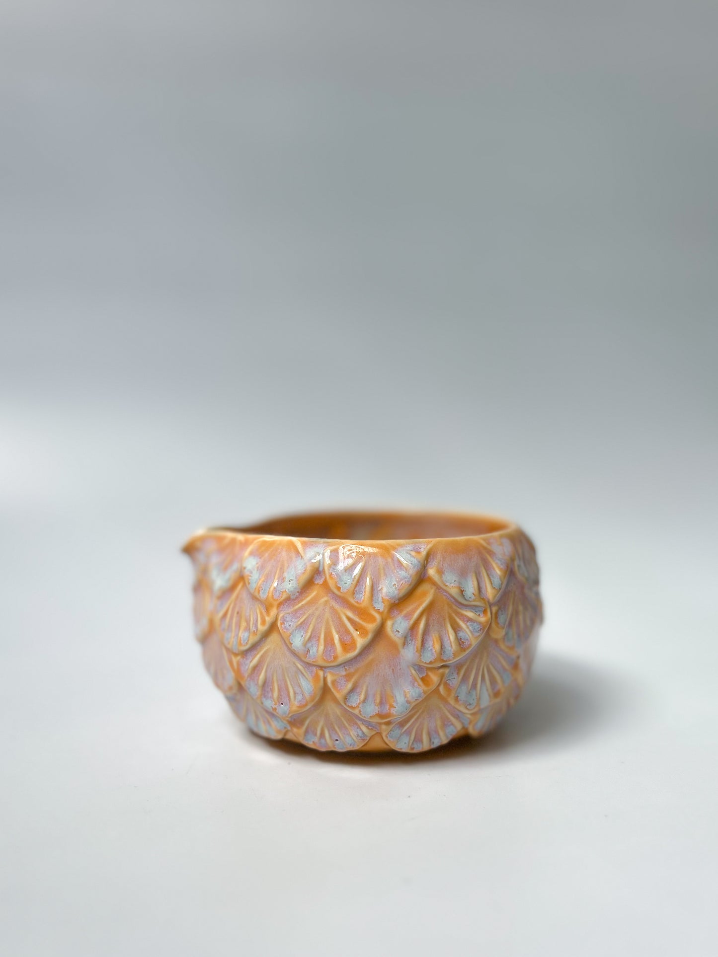 Amber Glow Matcha Bowl #2