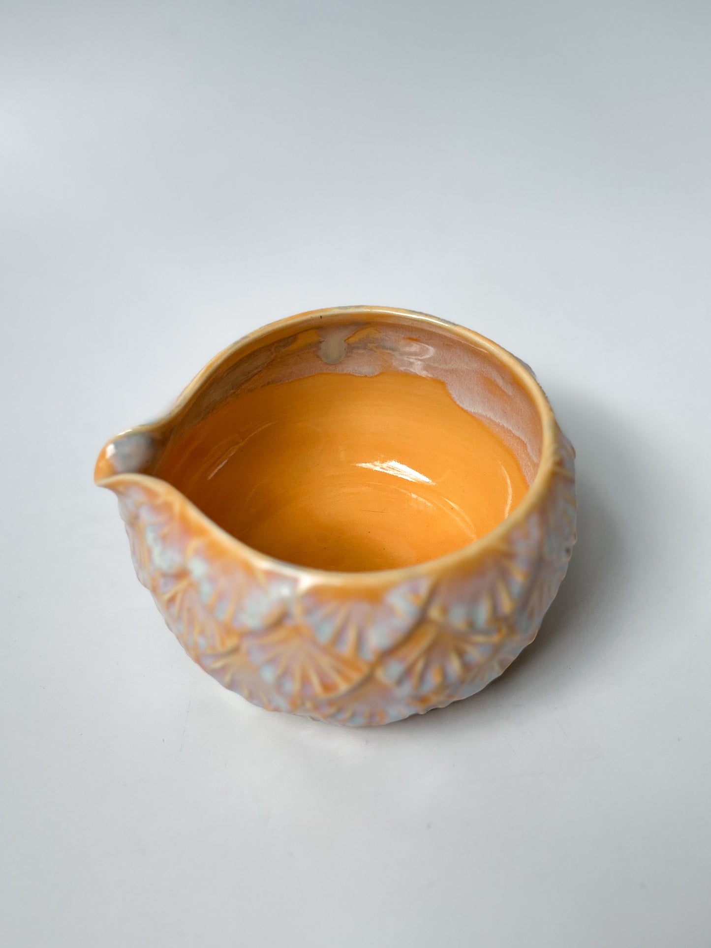 Amber Glow Matcha Bowl #2