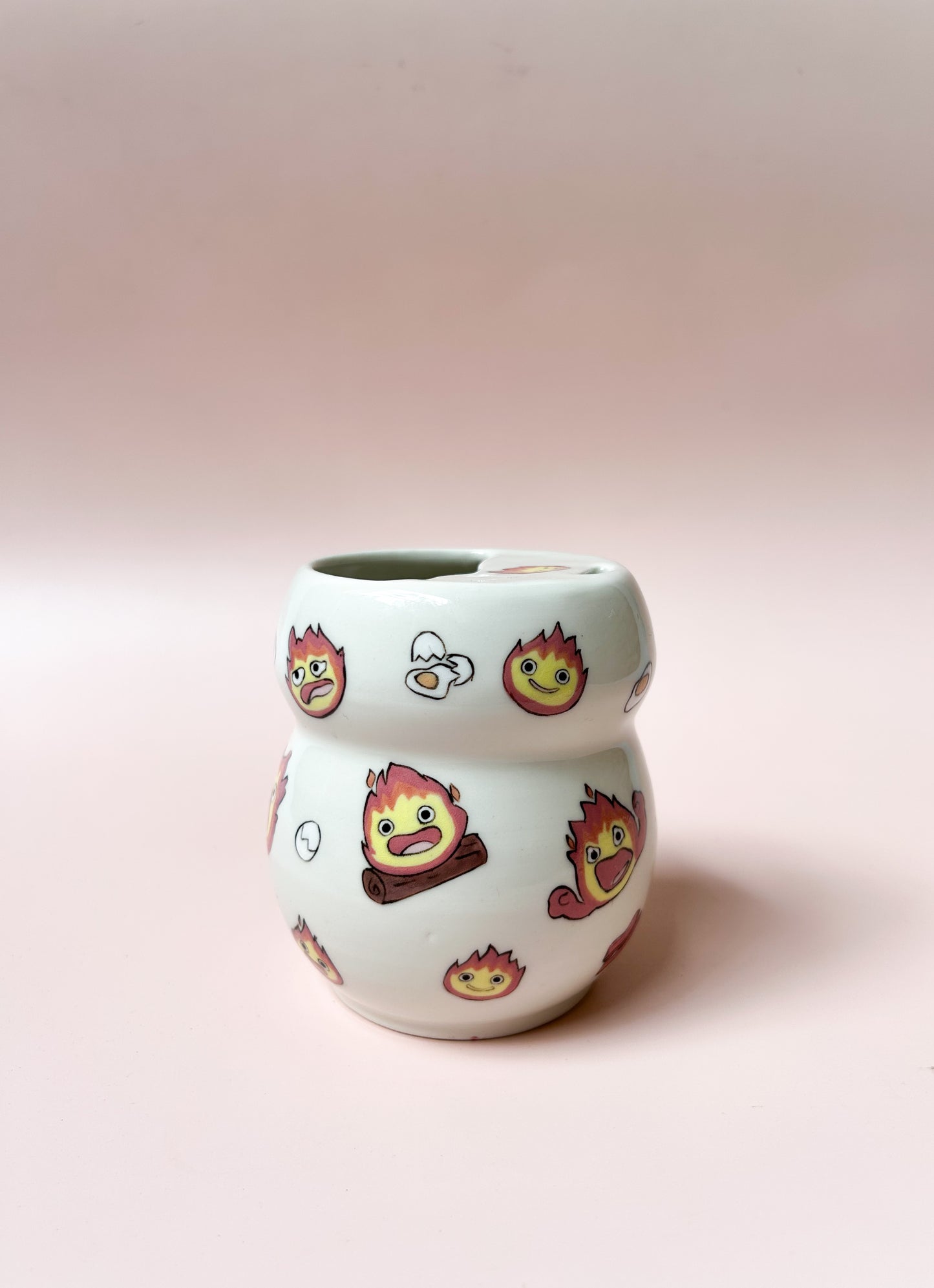 Calcifer Breakfast Sippy Cup #1 🍳