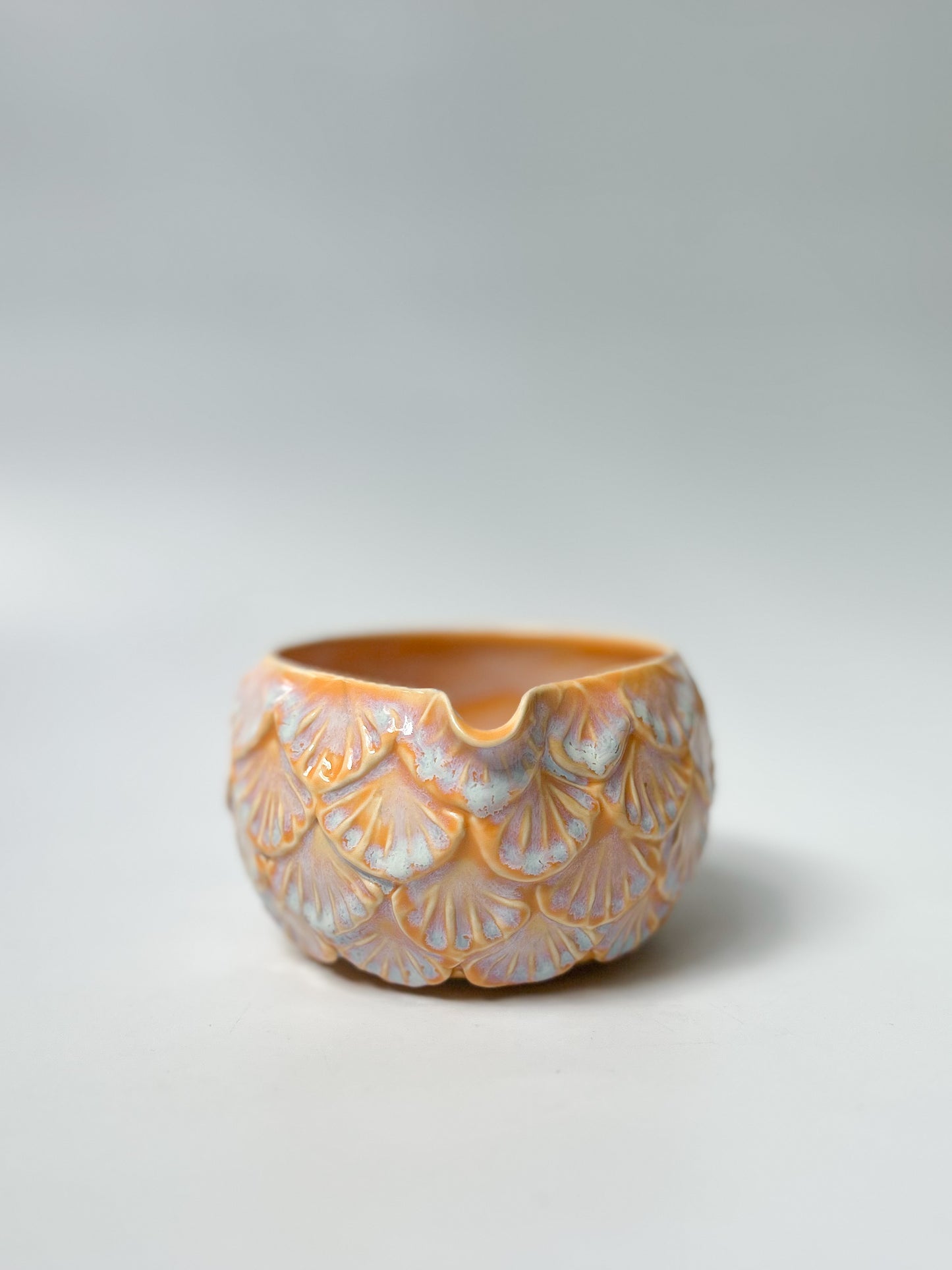 Amber Glow Matcha Bowl #2