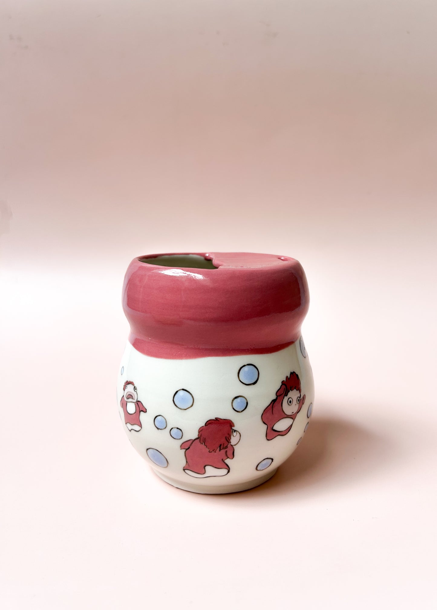 Pink Ponyo Sippy Cup đź’•
