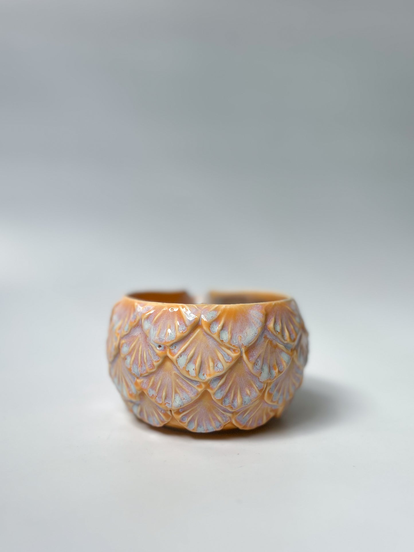 Amber Glow Matcha Bowl #2