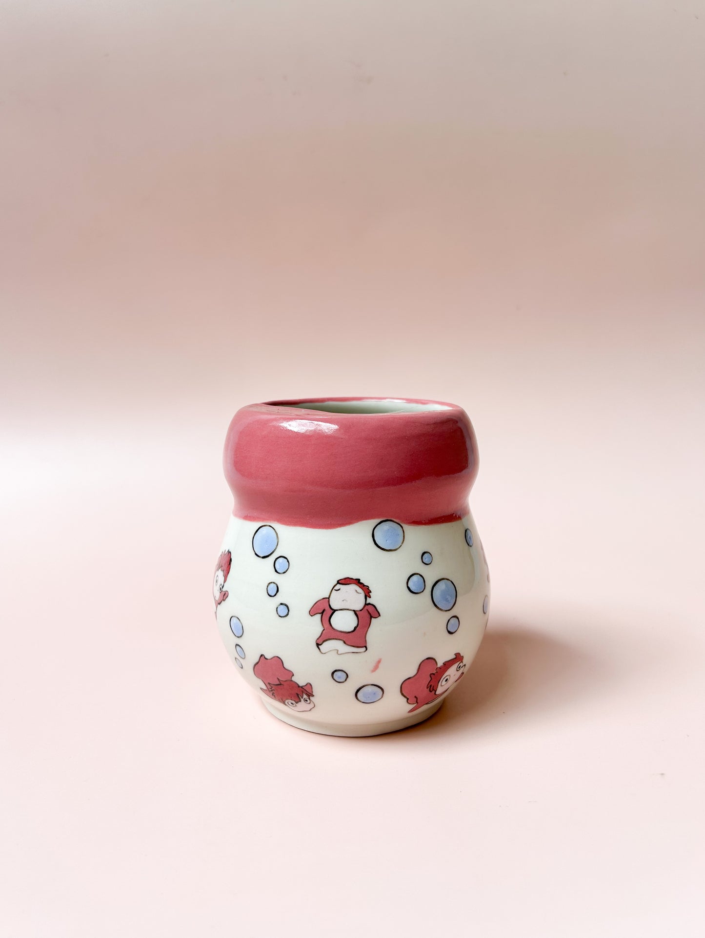 Pink Ponyo Sippy Cup đź’•