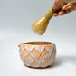 Amber Glow Matcha Bowl #2
