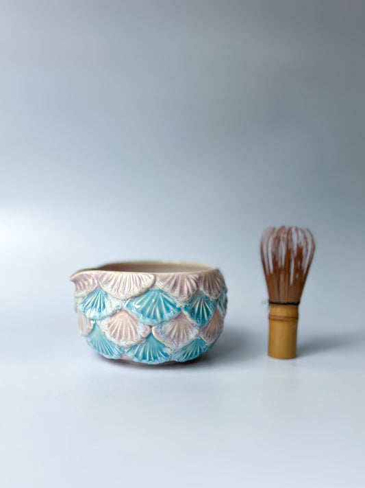 Azure Lilac Matcha Bowl