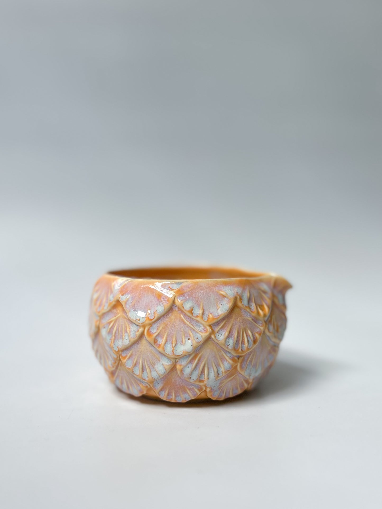 Amber Glow Matcha Bowl #2